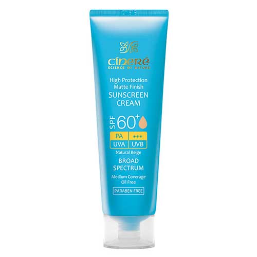 کرم ضد آفتاب نرمال سینره SPF60 حجم 50 میلی لیتر