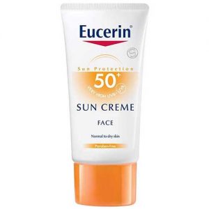کرم ضد آفتاب اوسرین مدل +SPF50 مخصوص پوست خشک