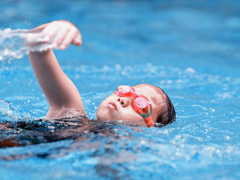 Skin problems common in swimmers