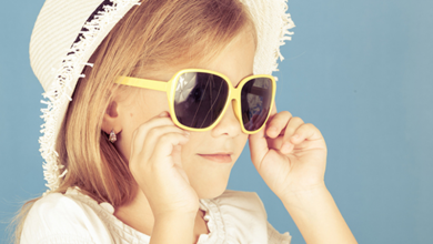 انتخاب عینک آفتابی مناسب برای کودکان