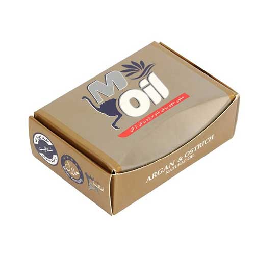 صابون روغن شترمرغ و آرگان ام ایل وزن 75 گرم