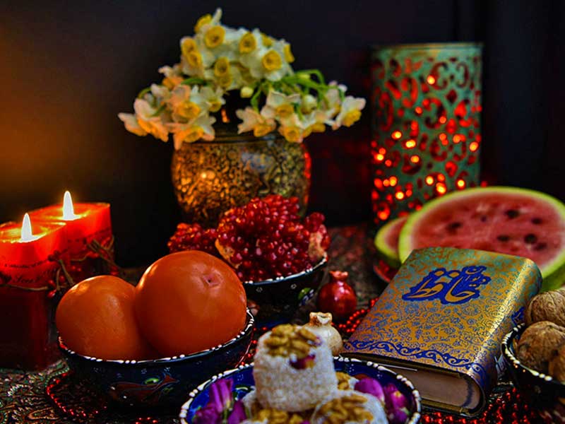 ایده هایی برای سفره شب یلدا